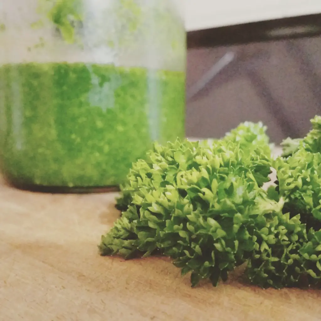 growing parsley