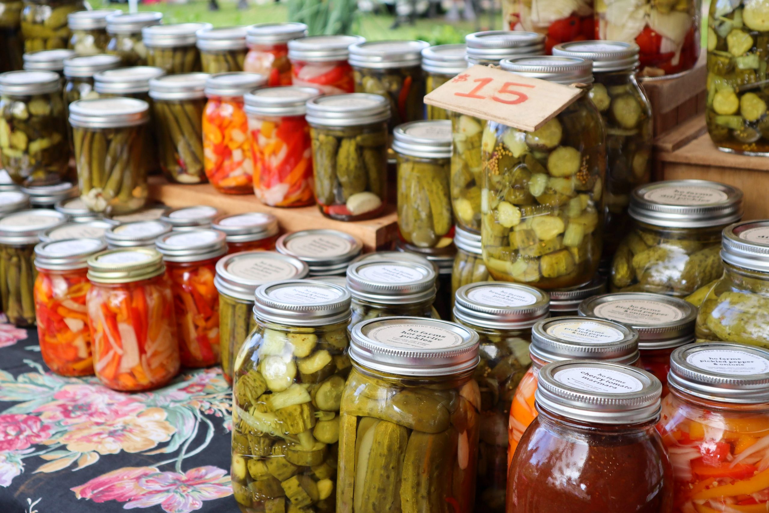 Fermentation of Garden Vegetables