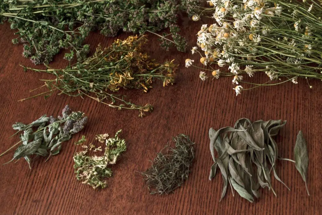 dry herbs