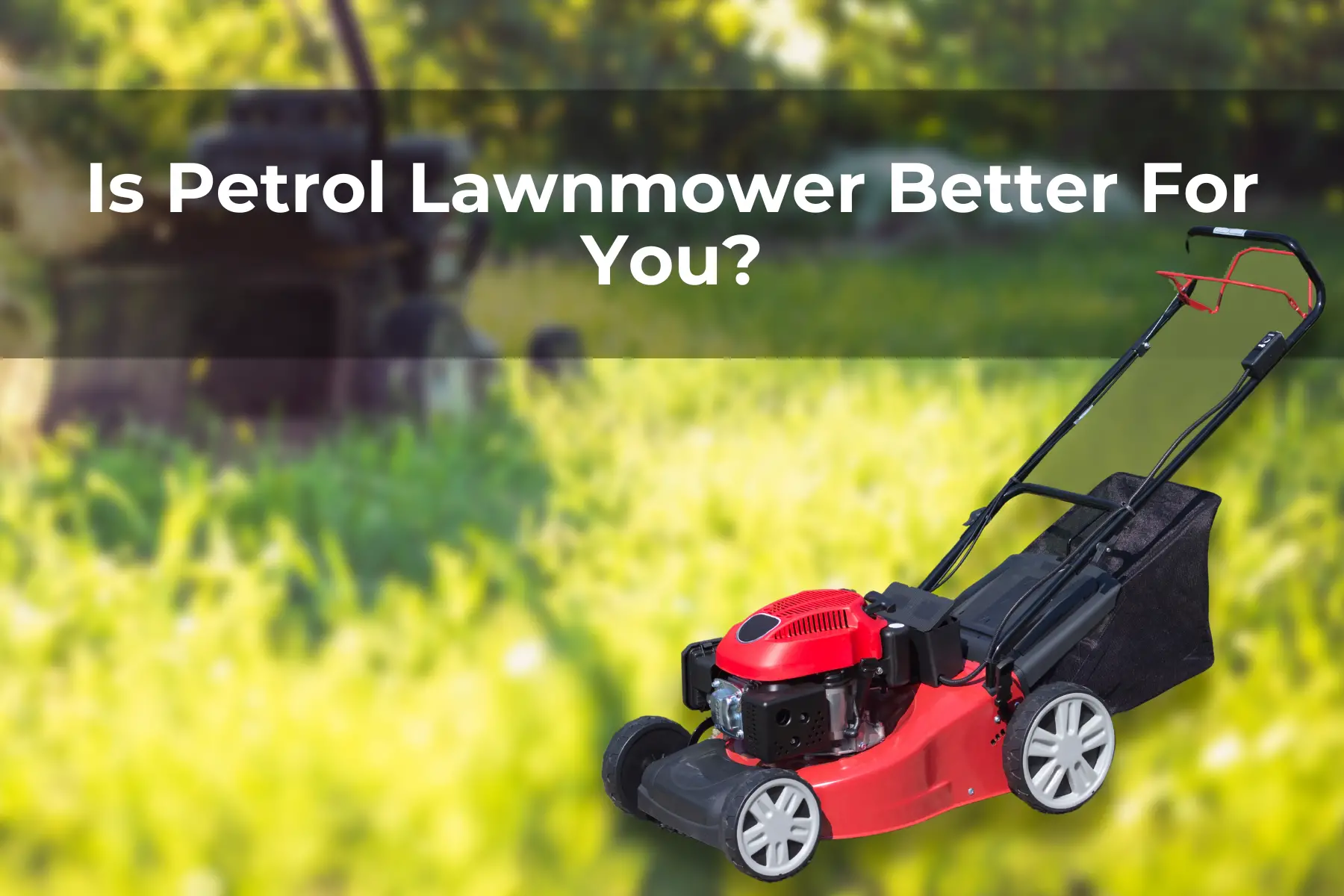 Is Petrol Lawnmower Better For You?