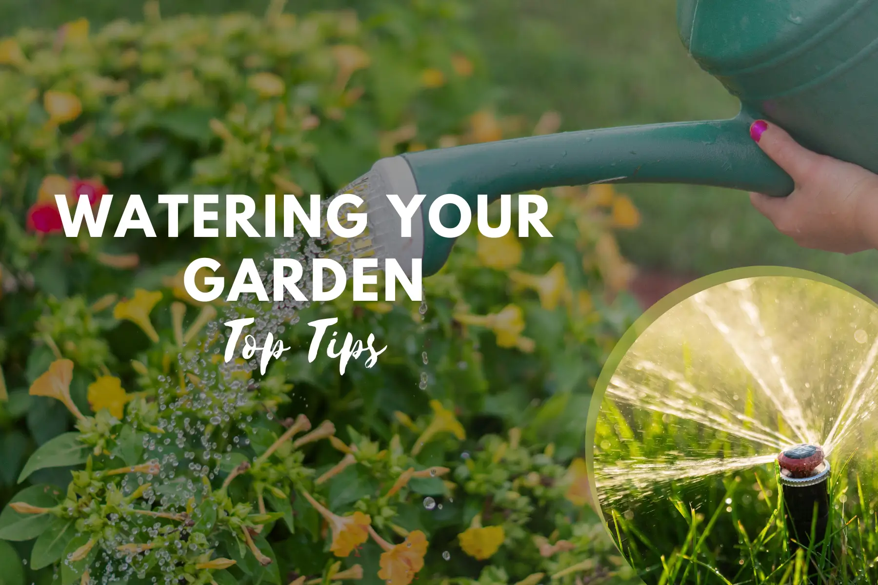 Top Tips In Watering Your Garden